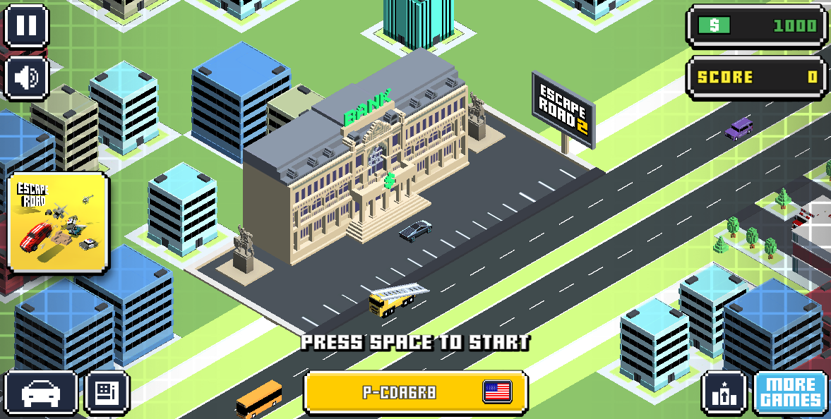 Intense Action in Escape Road 2