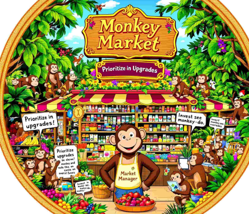 Monkey Mart Gameplay
