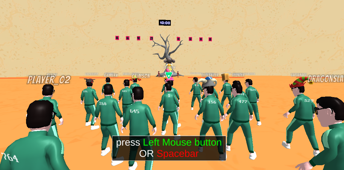 Red Light Green Light Levels