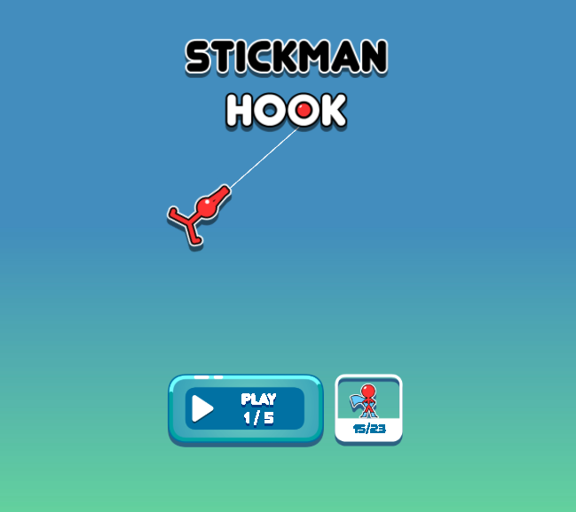 Stickman Hook Gameplay